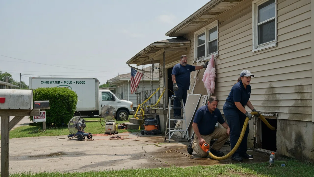 Water Damage Repair in Emeigh, PA near me